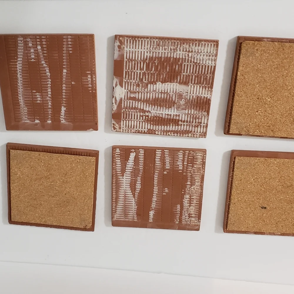 Tile Coaster Set of 6 Sunflowers